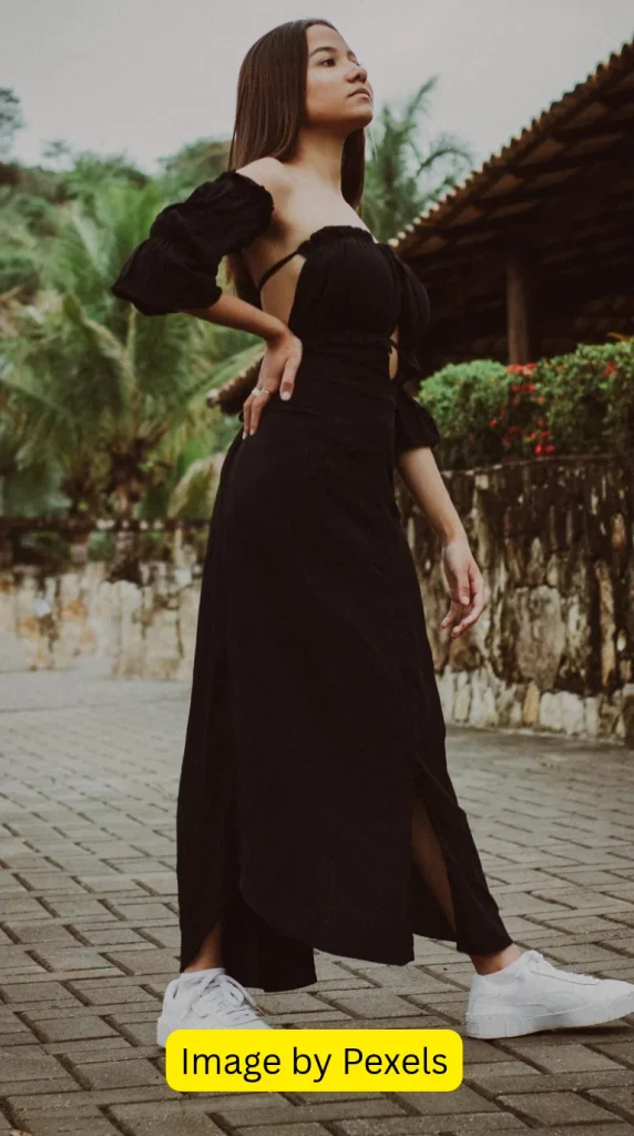 black maxi dress summer