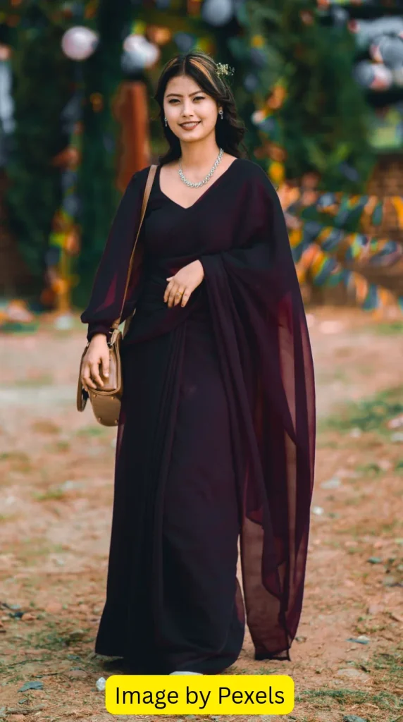 black maxi dress wedding guest