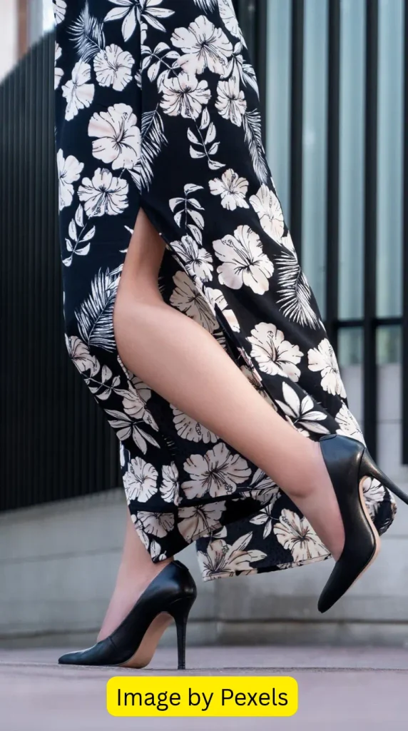 black maxi dress outfit shoes