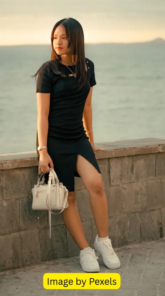 How to style a black maxi dress