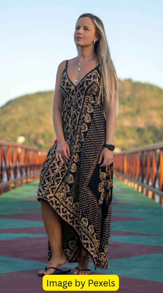 boho maxi dress outfit ideas