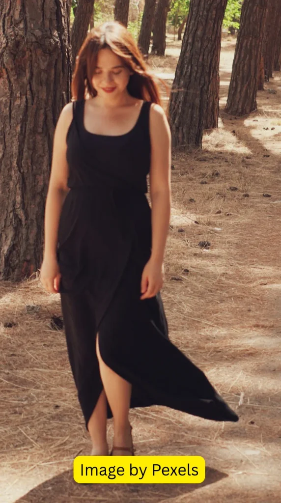 beach black maxi dress