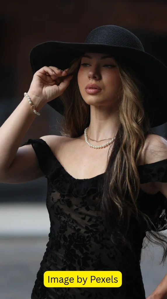 old money black maxi dress