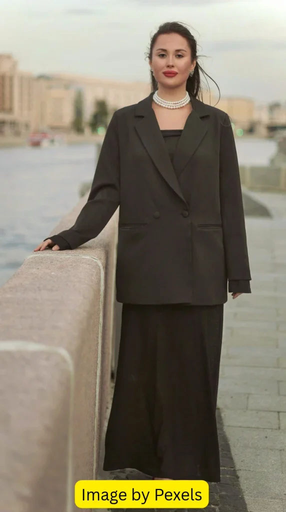 model off duty black maxi dress