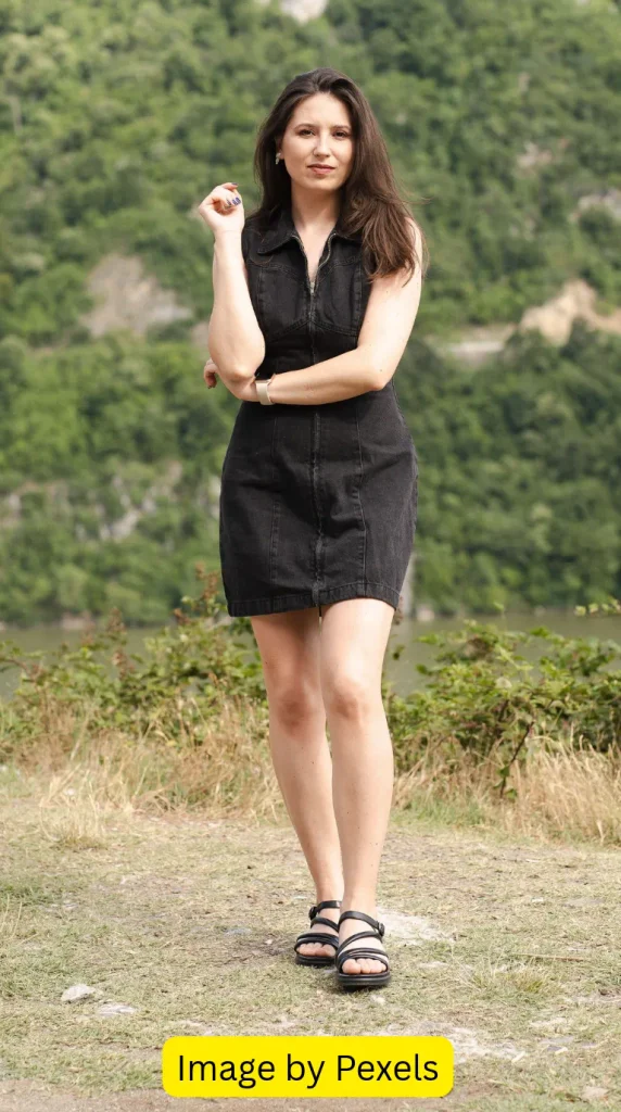 what shoes look best with a black maxi dress