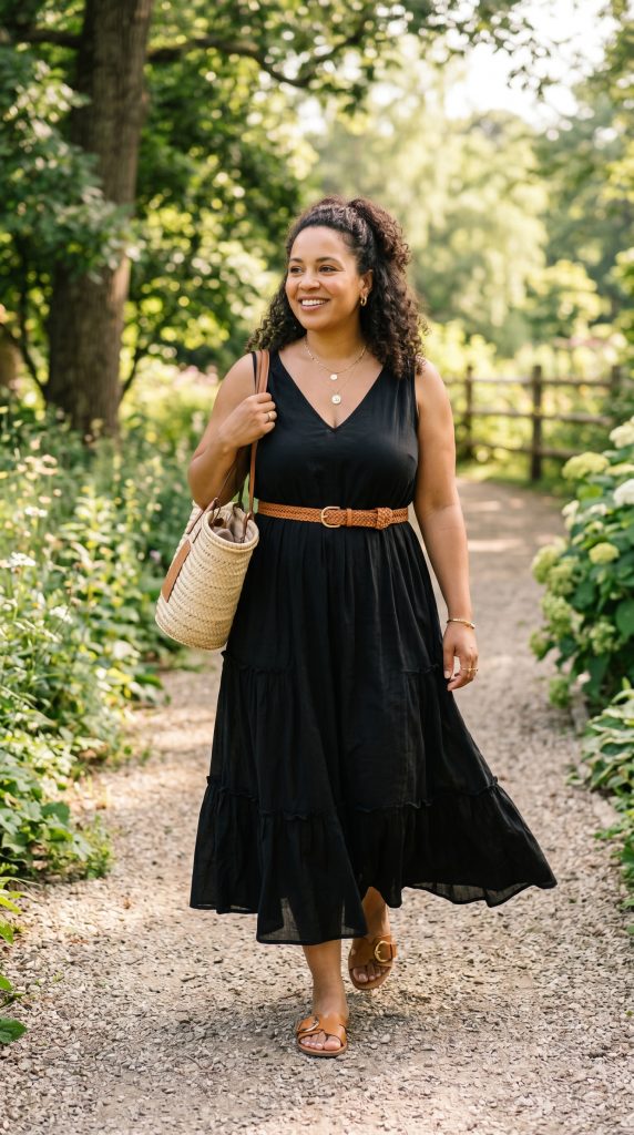 Summer Plus Size Maxi Dress Looks